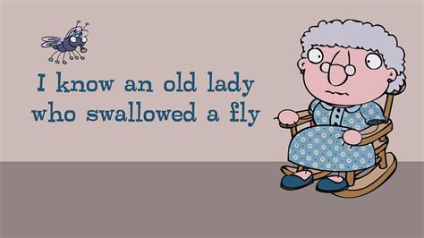 old women swallowing|I Know an Old Lady Who Swallowed a Fly .